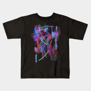 Abstract Color Background Kids T-Shirt